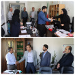 دیدار صمیمانه رئیس دانشگاه علوم پزشکی اراک با کارکنان ستاد به مناسبت روز کارمند