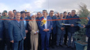 افتتاح پد فرود بالگرد اورژانس هوایی شهر مهاجران با حضور مسئولان استان مرکزی