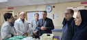 بازدید رییس دانشگاه علوم پزشکی اراک از بیمارستان امیرالمومنین(ع)
