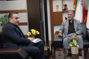 دیدار رئیس دانشگاه علوم پزشکی اراک با فرماندار شازند