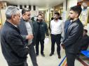 ارزیابی آمادگی حوزه سلامت آشتیان در بازدید مسئولان دانشگاه علوم پزشکی