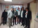 بازدید رییس دانشگاه علوم پزشکی اراک از بیمارستان امیرکبیر