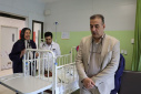 بازدید رییس دانشگاه علوم پزشکی اراک از اورژانس پرتوی و سوانح و سوختگی