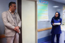 بازدید رییس دانشگاه علوم پزشکی اراک از بیمارستان امیرکبیر