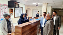 بازدید مسئول ستاد نوروزی دانشگاه علوم پزشکی اراک از بیمارستان فرهنگ خسروانی فراهان
