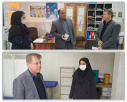 بازدید جانشین رییس دانشگاه علوم پزشکی اراک در ستاد نوروزی از حوزه سلامت شهرستان خنداب