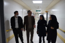 بازدید مسئول ستاد نوروزی دانشگاه علوم پزشکی اراک از بیمارستان ولی‌عصر (عج) و دانشکده دندان پزشکی