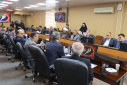 نشست مدیرعامل بیمه سلامت کشور، نمایندگان مردم استان مرکزی در مجلس شورای اسلامی، رئیس و مسئولان دانشگاه علوم پزشکی اراک و مدیران بیمه سلامت استان