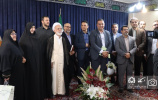 دیدار اعضای هیئت رئیسه و نخبگان دانشگاه علوم پزشکی اراک با آیت اله دری نجف آبادی نماینده ولی فقیه در استان مرکزی به مناسبت روز استاد