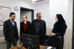 بازدید رئیس دانشگاه علوم پزشکی اراک از مرکز آموزشی درمانی حضرت ولیعصر(عج)