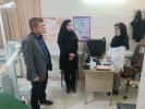 بازدید معاون بهداشتی دانشگاه علوم پزشکی اراک از ستاد و مراکز بهداشتی تفرش