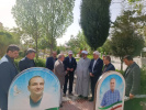 همزمان با هفته جمعیت و هفته سلامت؛ مسئولان دانشگاه علوم پزشکی اراک و بنیاد شهید با آرمانهای شهدا تجدید میثاق کردند