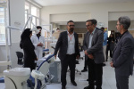 بازدید رئیس دانشگاه علوم پزشکی اراک از روند برگزاری آزمون صلاحیت بالینی دندانپزشکی