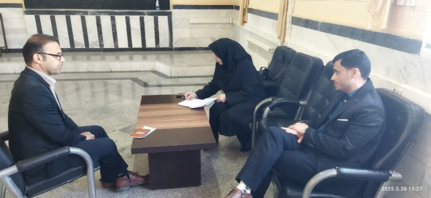 بازدید مسئول ستاد نوروزی دانشگاه علوم پزشکی اراک از حوزه سلامت شهرستان خنداب